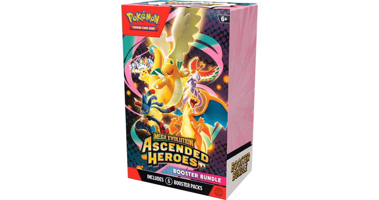 Buy Pokemon Trading Card Game: Ascended Heroes Booster Bundle - Authentic & Sealed | Poké TCG Collection 1 Buy Pokemon Trading Card Game: Ascended Heroes Booster Bundle - Authentic & Sealed | Poké TCG Collection
