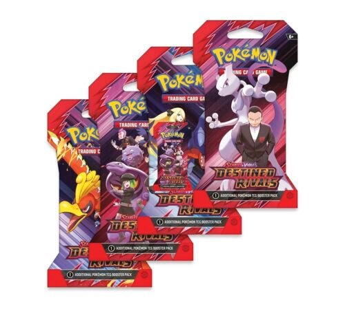 Buy Pokémon TCG: Scarlet & Violet-Destined Rivals Sleeved Booster Pack (10 Cards)- Authentic & Sealed | Poké TCG Collection