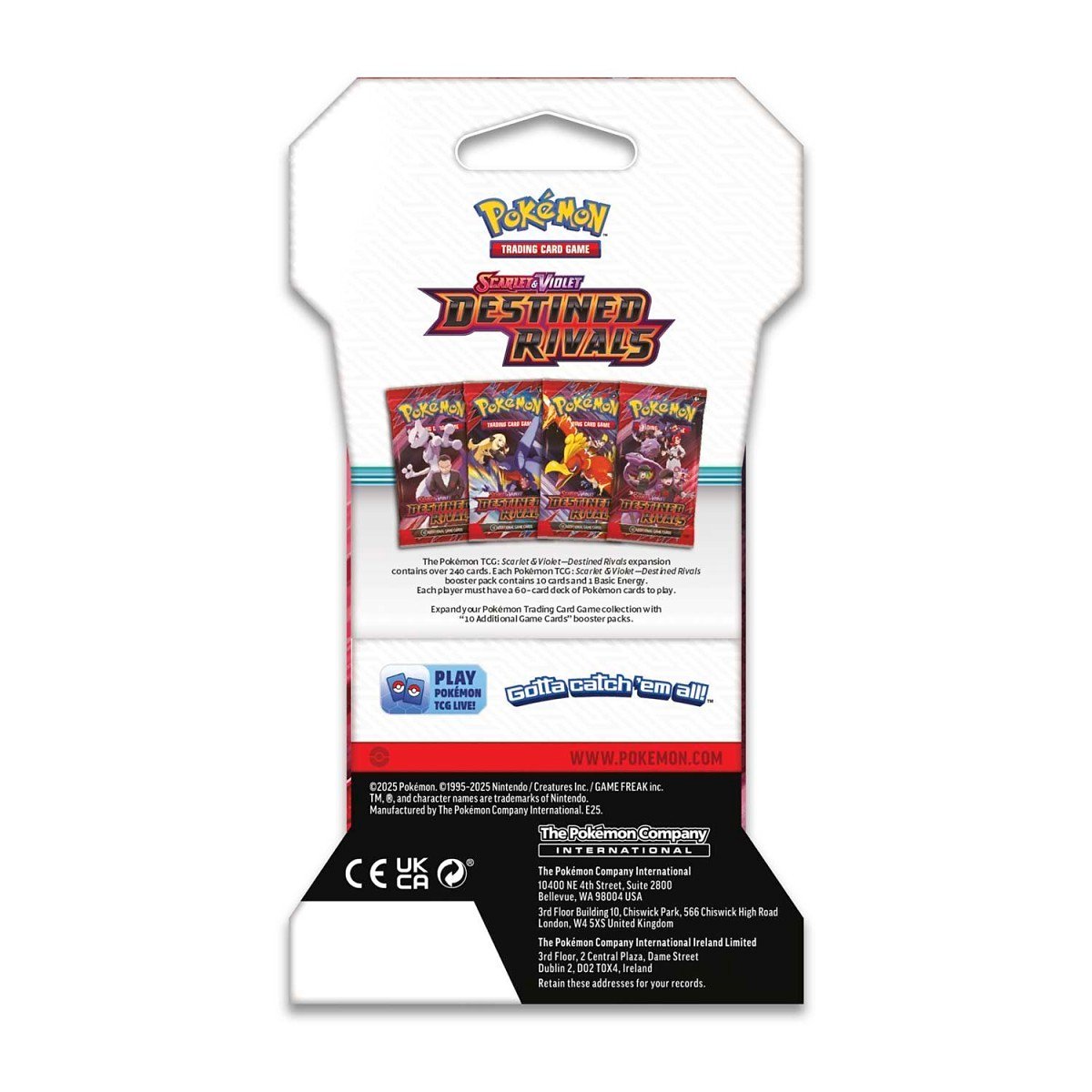 Buy Pokémon TCG: Scarlet & Violet-Destined Rivals Sleeved Booster Pack (10 Cards)- Authentic & Sealed | Poké TCG Collection 14 Buy Pokémon TCG: Scarlet & Violet-Destined Rivals Sleeved Booster Pack (10 Cards)- Authentic & Sealed | Poké TCG Collection - Image 6