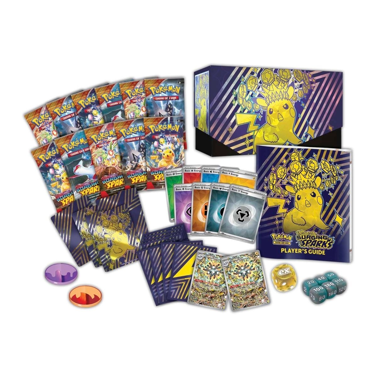 Buy Pokémon TCG: Scarlet & Violet-Surging Sparks Pokémon Center Elite Trainer Box- Authentic & Sealed | Poké TCG Collection. 11 Buy Pokémon TCG: Scarlet & Violet-Surging Sparks Pokémon Center Elite Trainer Box- Authentic & Sealed | Poké TCG Collection. - Image 3