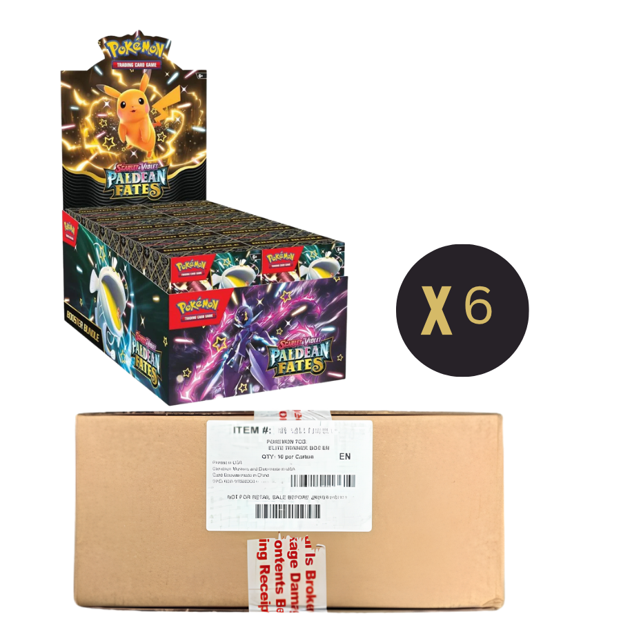 Buy Paldean Fates Booster Bundle Display Master Case SV4.5 (6 Sealed Display Boxes, 60 Bundles Total) | Poké TCG Collection 1 Buy Paldean Fates Booster Bundle Display Master Case SV4.5 (6 Sealed Display Boxes, 60 Bundles Total) | Poké TCG Collection