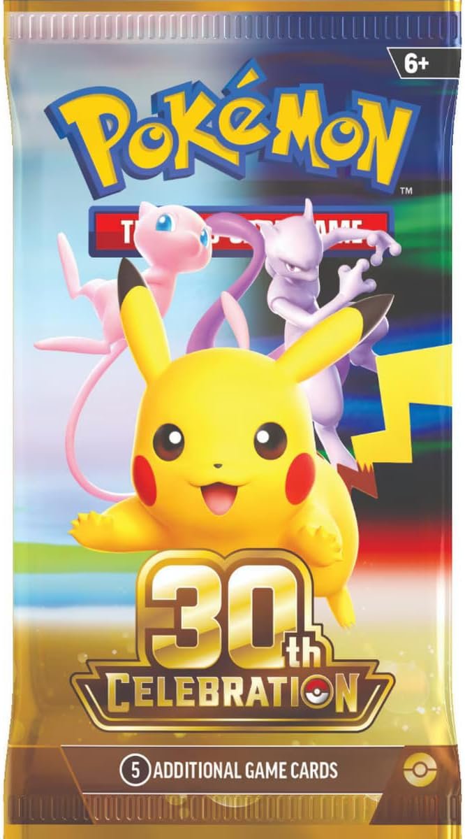 Buy Pokémon TCG: 30th Celebration Poster Collection (3 Promo Cards, 1 Poster & 3 Boosters) | Poké TCG Collection 4 Buy Pokémon TCG: 30th Celebration Poster Collection (3 Promo Cards, 1 Poster & 3 Boosters) | Poké TCG Collection - Image 4