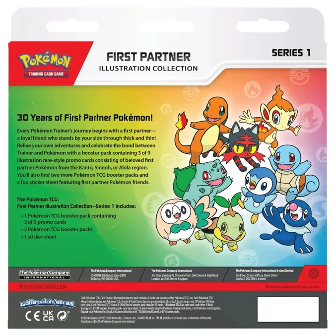 Buy Pokemon First Partner Illustration Collection - Series 1 | Poké TCG Collection 6 Buy Pokemon First Partner Illustration Collection - Series 1 | Poké TCG Collection - Image 6
