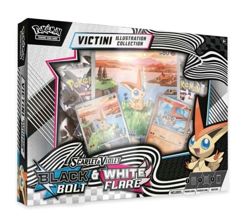 Buy Pokémon TCG: Illustration Victini Black Bolt & White Flare ( Collection Box ) - Authentic & Sealed | Poké TCG Collection
