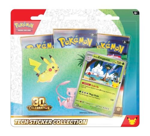 Buy Pokémon TCG: 30th Celebration Tech Sticker Collection (Alolan Exeggutor) | Poké TCG Collection