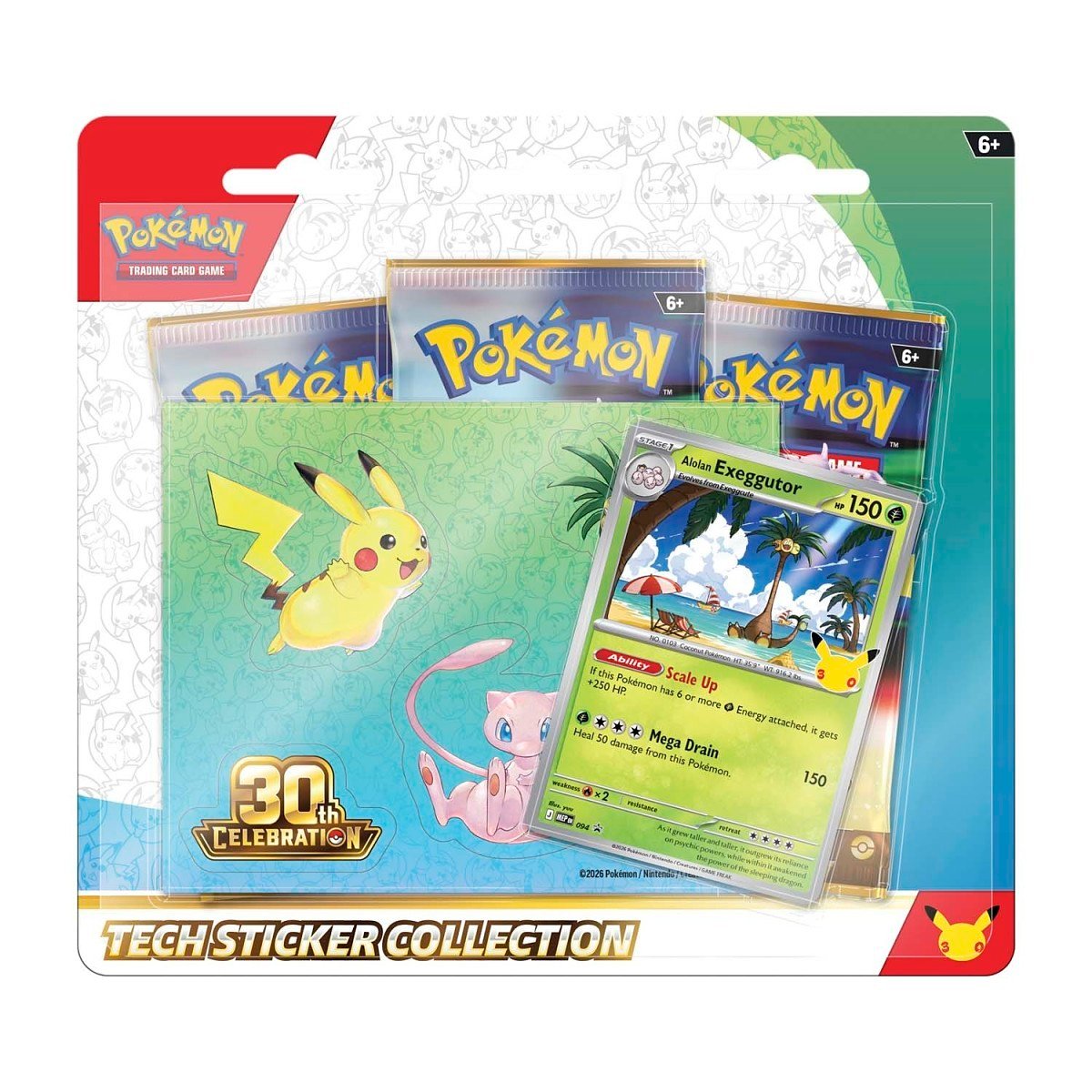 Buy Pokémon TCG: 30th Celebration Tech Sticker Collection (Alolan Exeggutor) | Poké TCG Collection 1 Buy Pokémon TCG: 30th Celebration Tech Sticker Collection (Alolan Exeggutor) | Poké TCG Collection