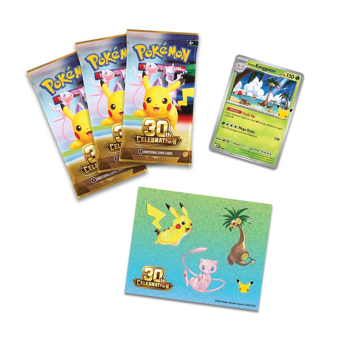 Buy Pokémon TCG: 30th Celebration Tech Sticker Collection (Alolan Exeggutor) | Poké TCG Collection 3 Buy Pokémon TCG: 30th Celebration Tech Sticker Collection (Alolan Exeggutor) | Poké TCG Collection - Image 3