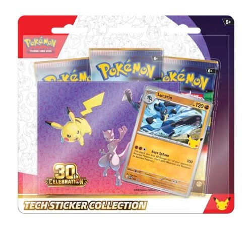 Buy Pokémon TCG: 30th Celebration Tech Sticker Collection (Lucario) | Poké TCG Collection