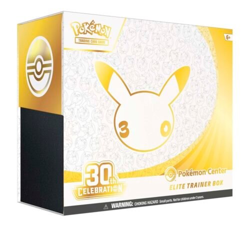 Home 2 Buy Pokémon TCG: 30th Celebration Pokémon Center Elite Trainer Box | Poké TCG Collection