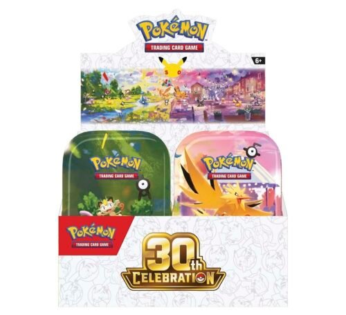 Buy Pokémon TCG: 30th Celebration Mini Tins (10-Pack) | Poké TCG Collection