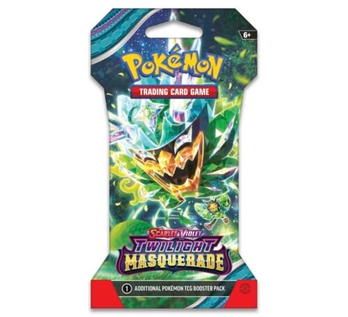 Buy Pokémon TCG Twilight Masquerade Sleeved Booster Pack - Authentic & Sealed | Poké TCG Collection