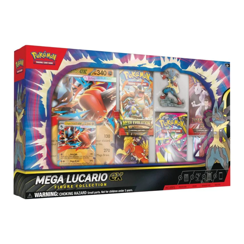 Buy Pokémon TCG: Mega Lucario – Figure Collection - Authentic & Sealed | Poké TCG Collection 9 Buy Pokémon TCG: Mega Lucario – Figure Collection - Authentic & Sealed | Poké TCG Collection