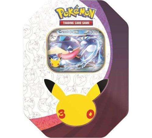 Buy Pokémon 30th Celebration ex Tin - Greninja | Poké TCG Collection