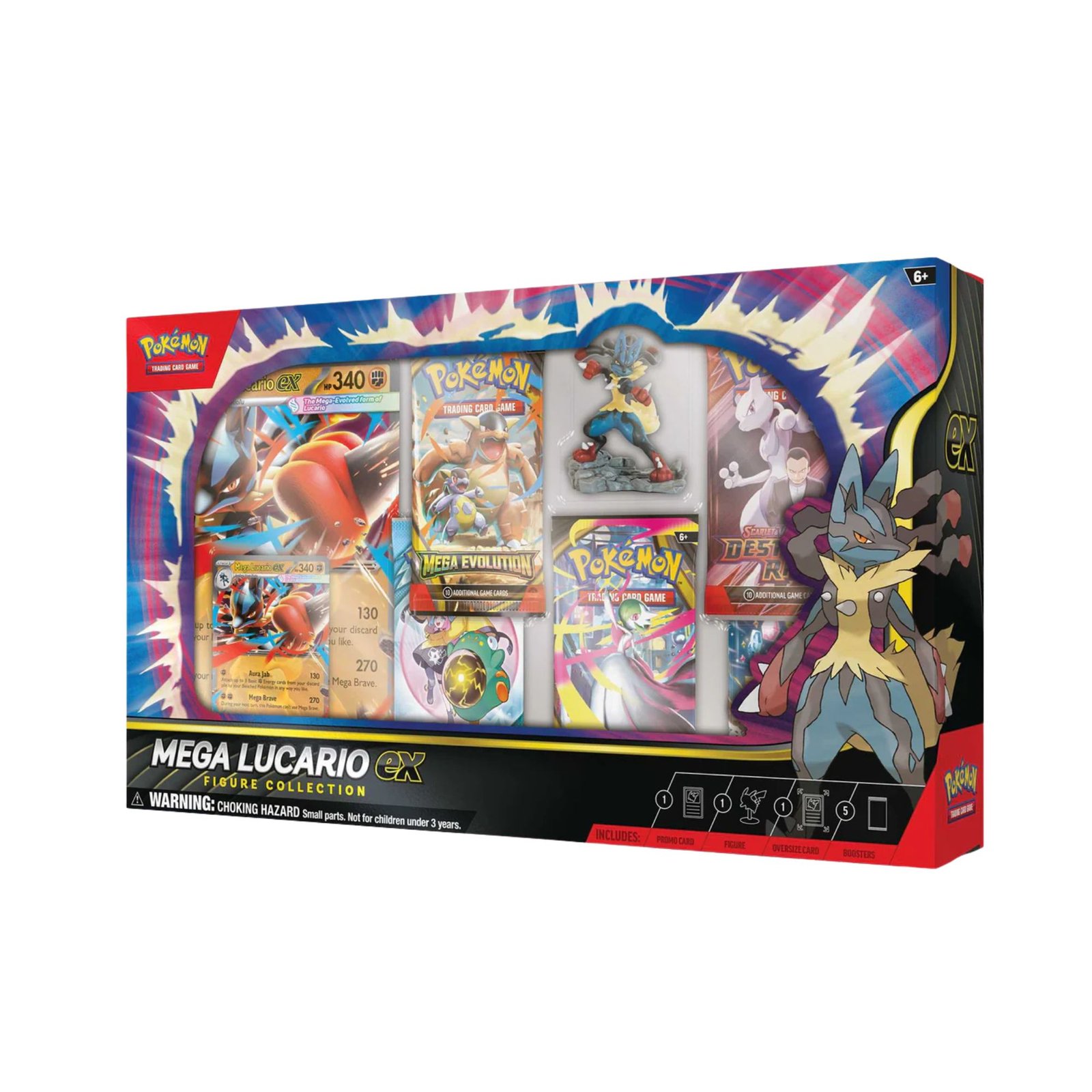 Buy Pokémon TCG: Mega Lucario – Figure Collection - Authentic & Sealed | Poké TCG Collection 13 Buy Pokémon TCG: Mega Lucario – Figure Collection - Authentic & Sealed | Poké TCG Collection - Image 5